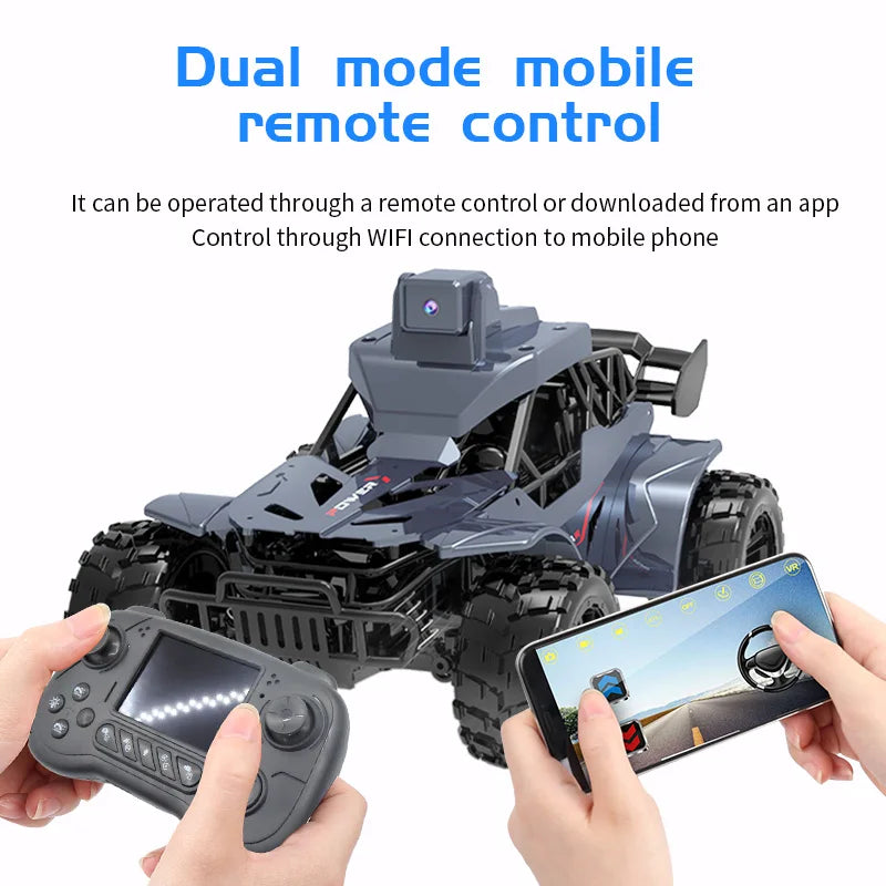 RC Rock Crawler 1:16 4WD Off Road Truck with Camera