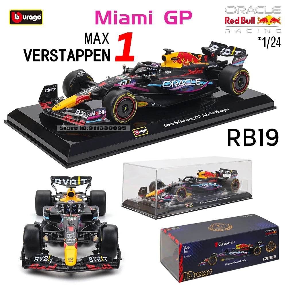 1:24 F1 Diecast Model Car – Metal Racing Collectible