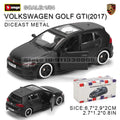 Bburago 1:64 golf Porsche 911 Shelby Raventon Mustang Lamborghini Collection Series Car Die Casting Model Children's Gift Toy