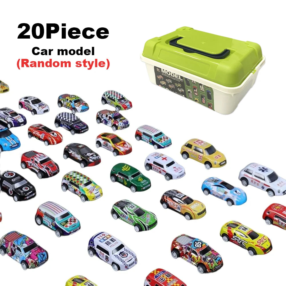 Diecast Car Set – Mini Metal Cars