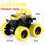 Pull Back Toy Car  Inertial Rotation Car Four-wheel Drive Off-road Vehicle SUV Racing Power Car Children's Toy CarGift