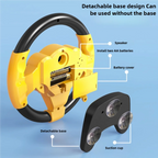 Kids Steering Wheel Toy – 360° Rotating Pretend Play Toy