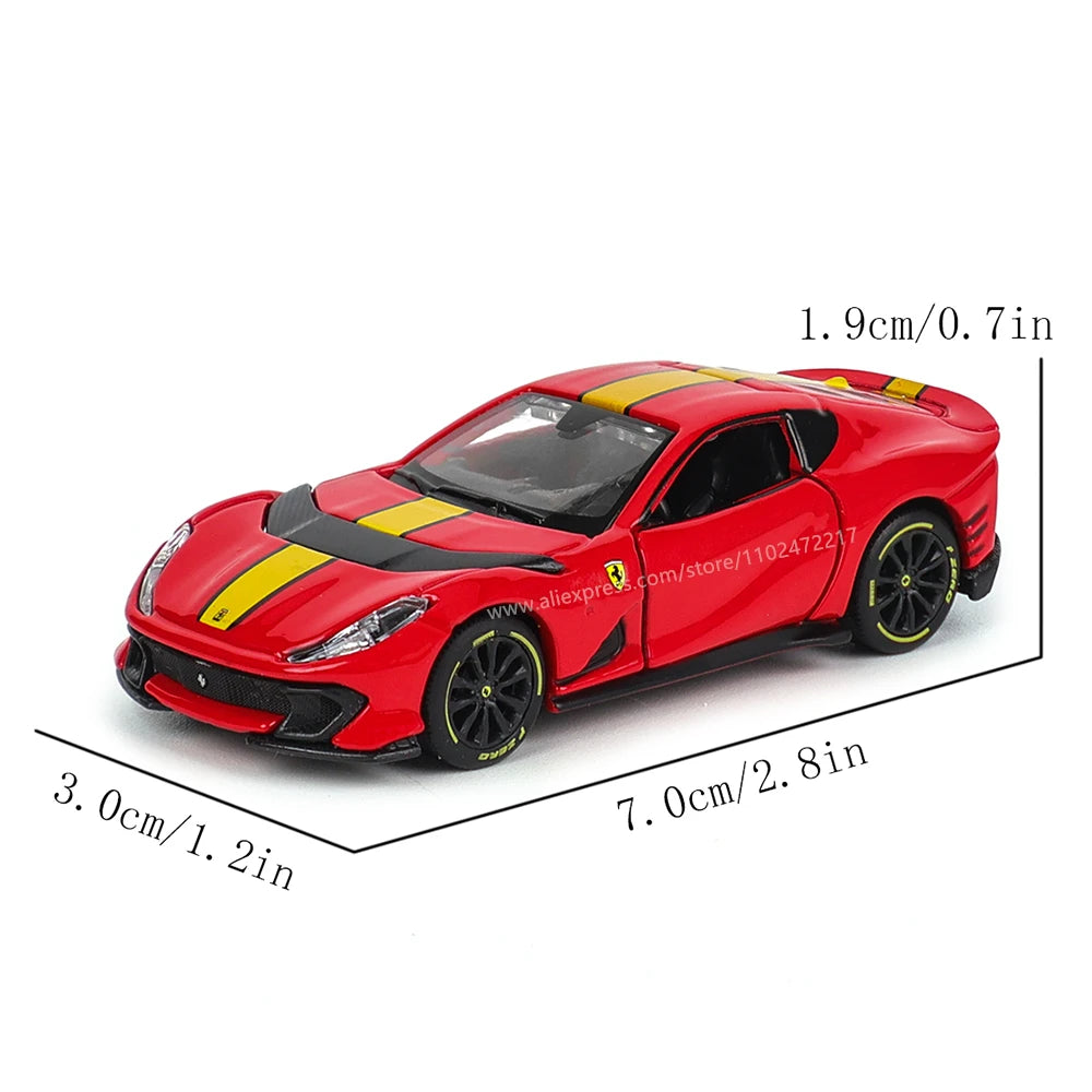 1:64 Diecast Car Model – Miniature Collectible Toy