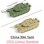 Tank Model Kit – 1:144 Scale Military Tank Set