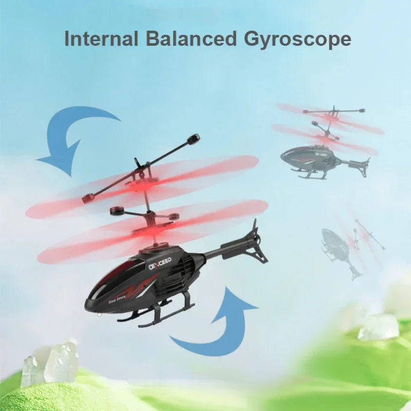 RC Helicopter – Dual-Mode Crash-Flying Toy