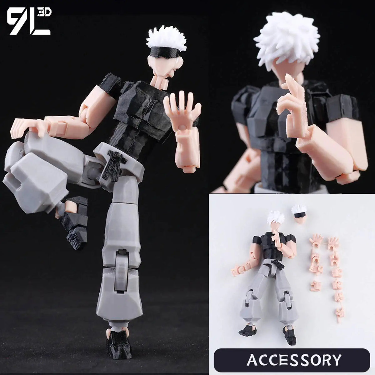 Anime Action Figure – Movable Display Model