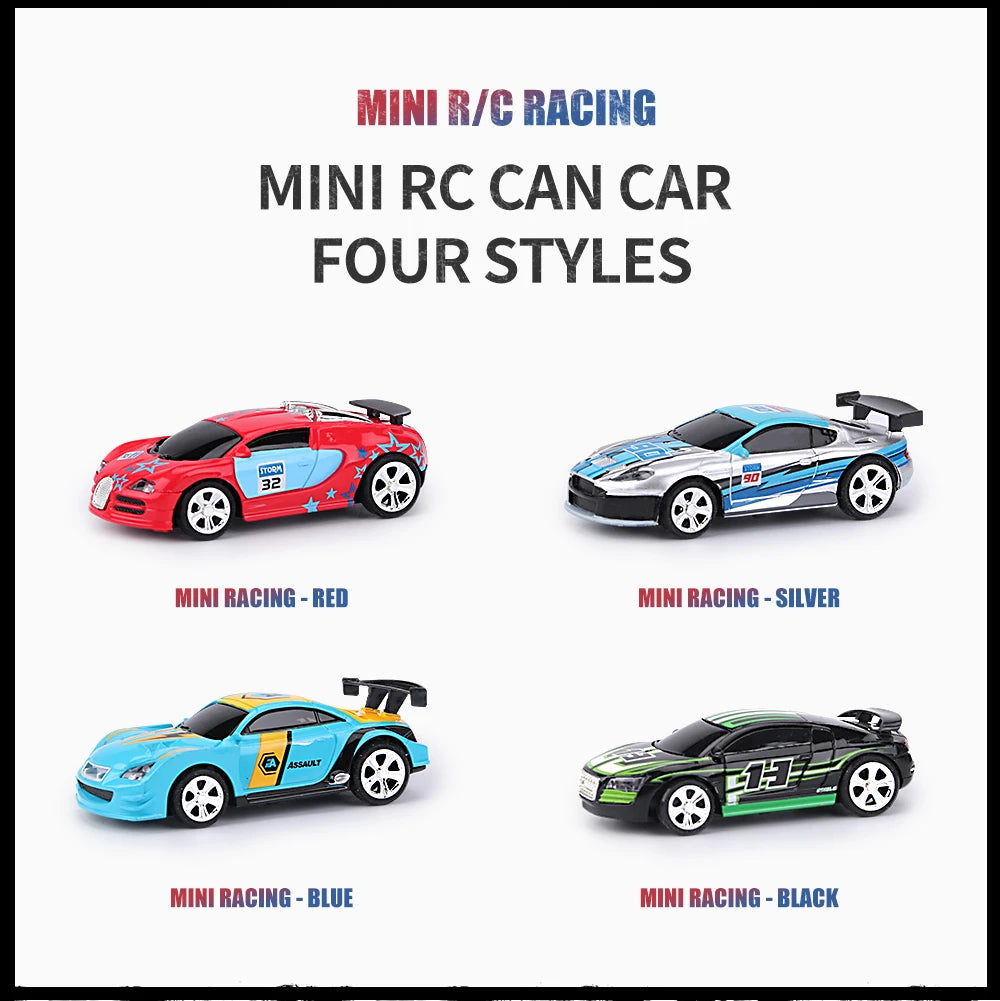 Mini RC Car 1:58 Remote Control Racing Car