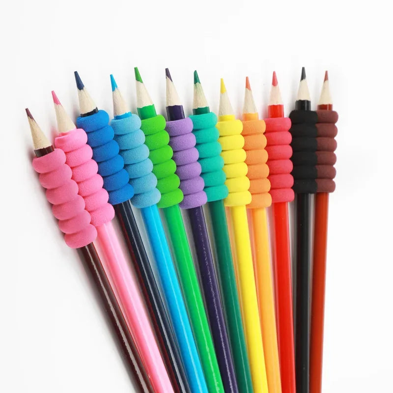 Pencil Grips for Kids – Soft Anti-Slip Handwriting Grips 30pcs