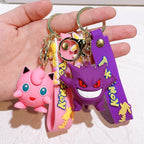 Pikachu Keychain Cute Silicone Character Bag Pendant