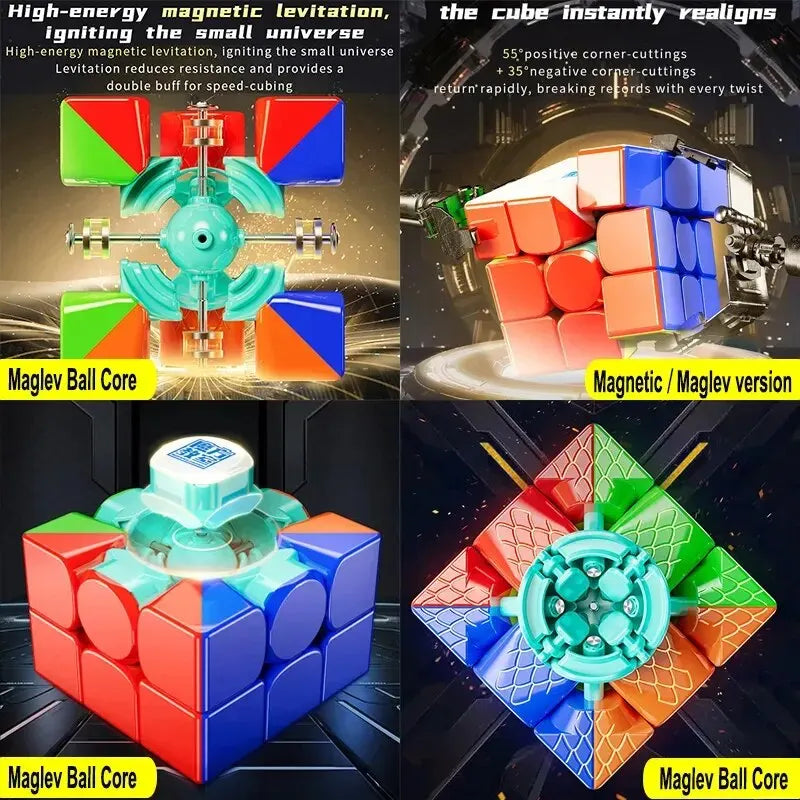 Magnetic 3x3 Speed Cube – Professional Puzzle Cube