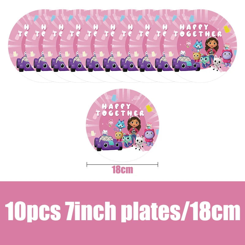 Birthday Party Supplies – Kids Tableware & Decoration Set