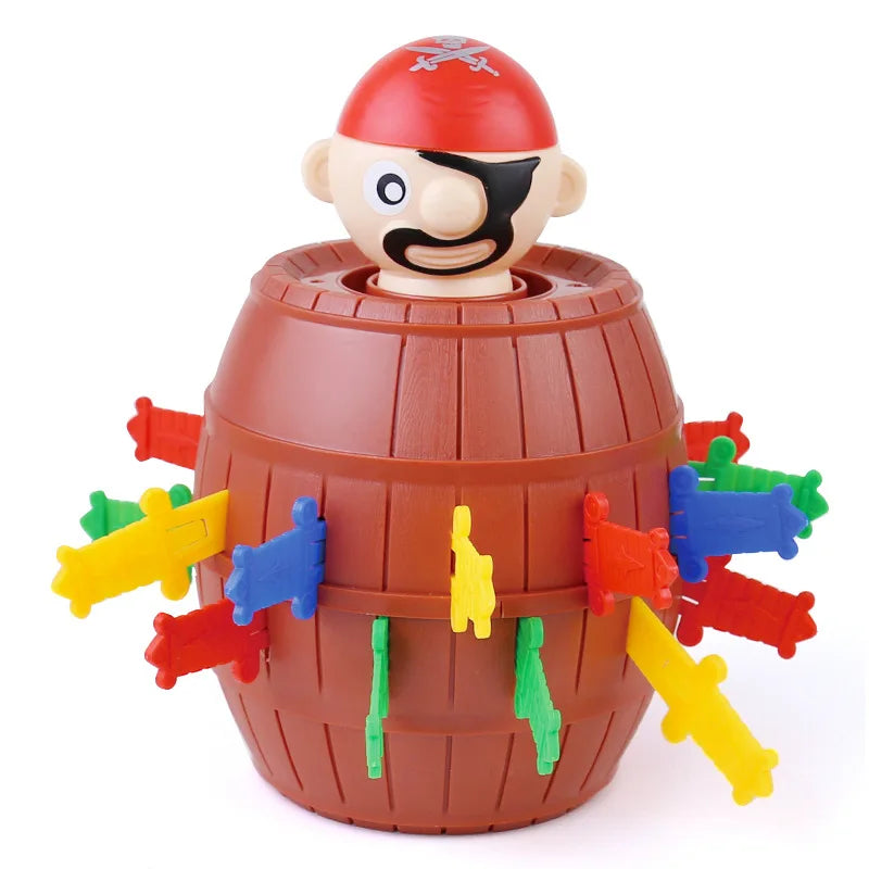 Pirate Barrel Game – Pop Up Family Party Toy for Kids & Adults