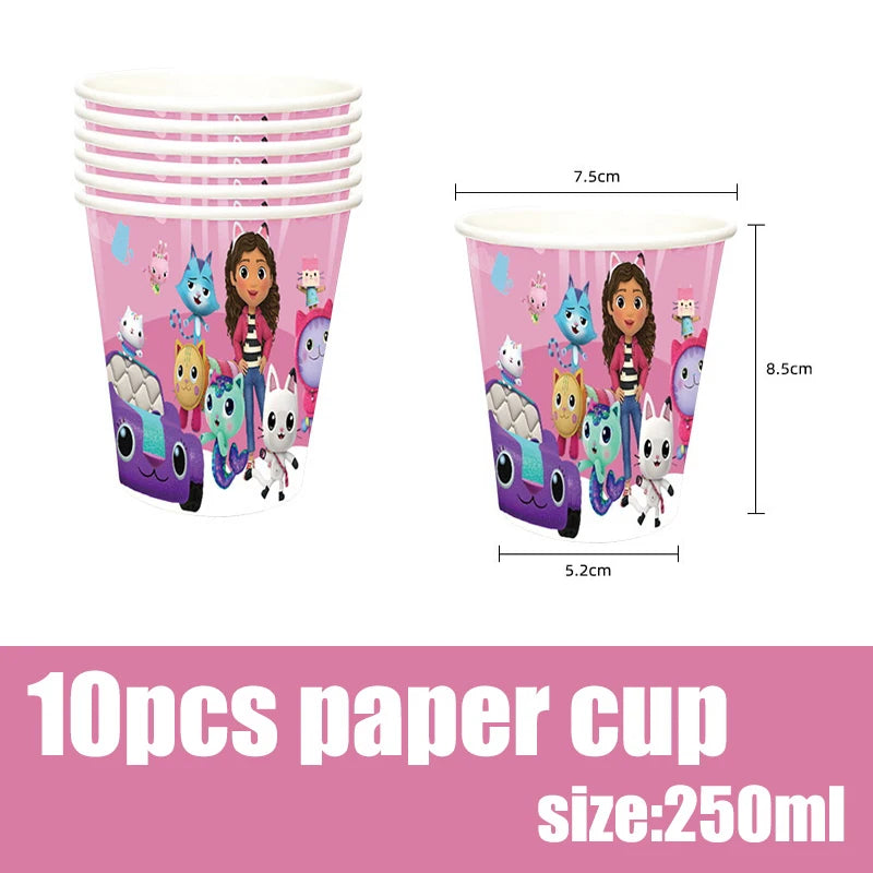 Birthday Party Supplies – Kids Tableware & Decoration Set