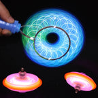 Magnetic Spinning Top Toy LED Light Up Gyroscope