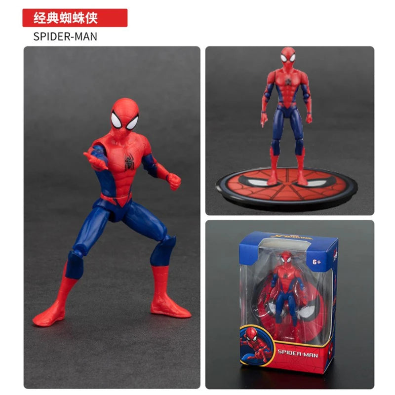 4 Inch Superhero Action Figures – Collectible PVC Models for Display