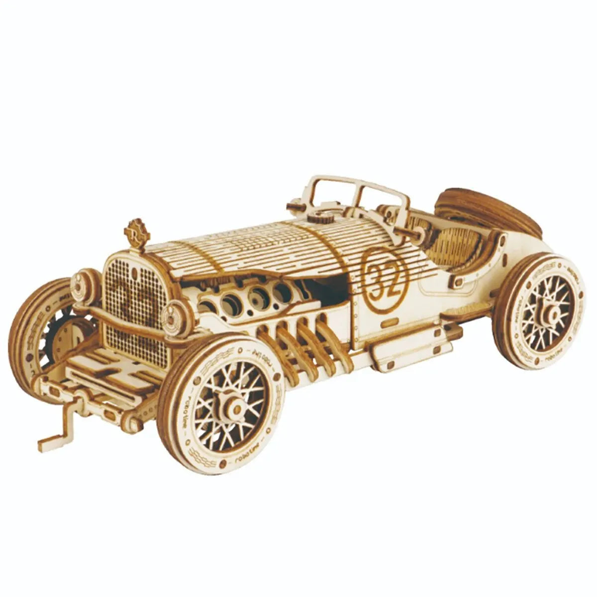 3D Wooden Puzzle – DIY Car Model Kit