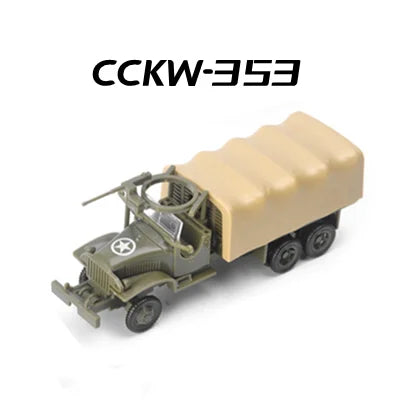 Military Vehicle Model Kit – 1/72 Scale Assembly Set