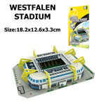 3D Football Stadium Puzzle – DIY Football Field Model