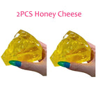 Honey Cheese Squishy Toy – Soft Sensory Squeeze Fidget
