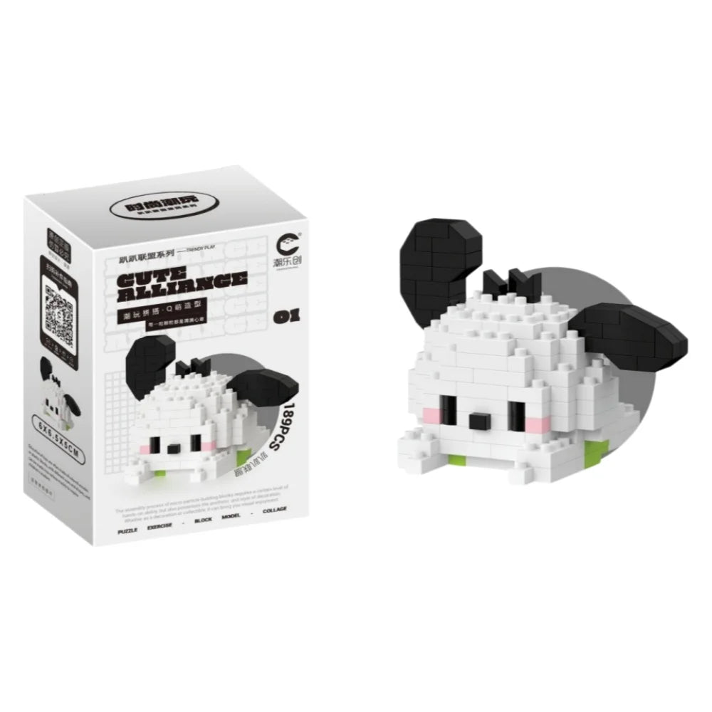 Building Block Figures – Mini Cartoon Set
