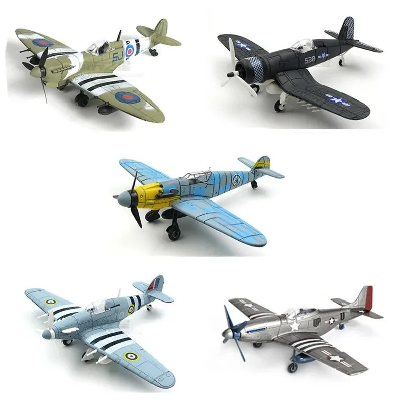 Fighter Aircraft Model Kit – 1:48 Scale Assembly Set