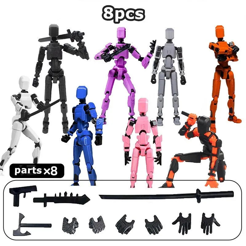 Action Figure – 14CM Movable Robot