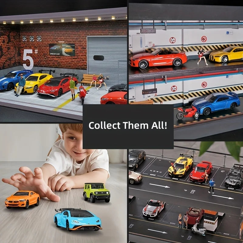 Diecast Car Model 1:64 Scale Metal Collectible Toy