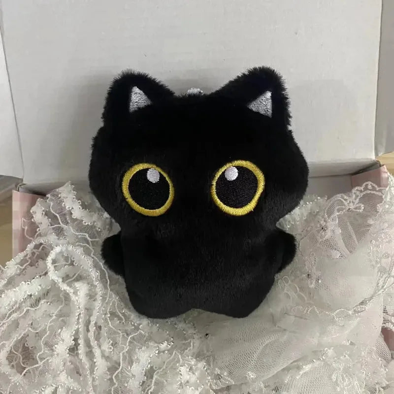Cute Black Cat Plush Toy Shadow Doll Soft Cushion For Kids Room Decor Cat Lovers Gift