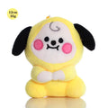 Hot B-T-21 Plush Toy Tata Koay Shooky Mang Cooky Cartoon Animal Backpack Key Mobile Phone Pendant Office Toys Friend Gift