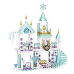 Frozen Snow Castle Building Blocks Set for Girls