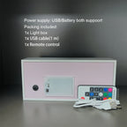3D LED Shadow Box Light Paper Night Light Remote Control