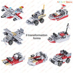 Ship Building Blocks Set – Ship & Aircraft Model Construction Kit