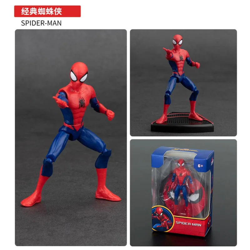 4 Inch Superhero Action Figures – Collectible PVC Models for Display