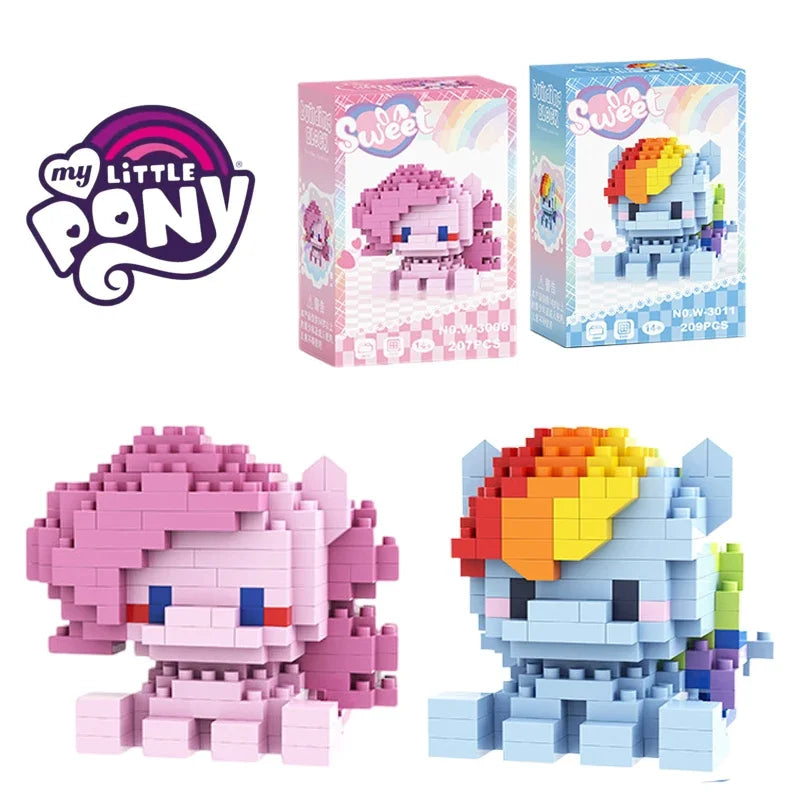 Micro Building Blocks Model Mini Plastic Construction Set