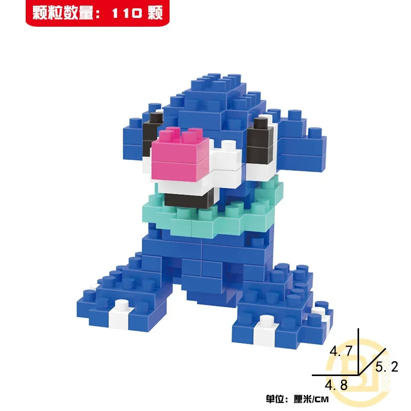 Mini Building Blocks DIY Character Assemble Model Set