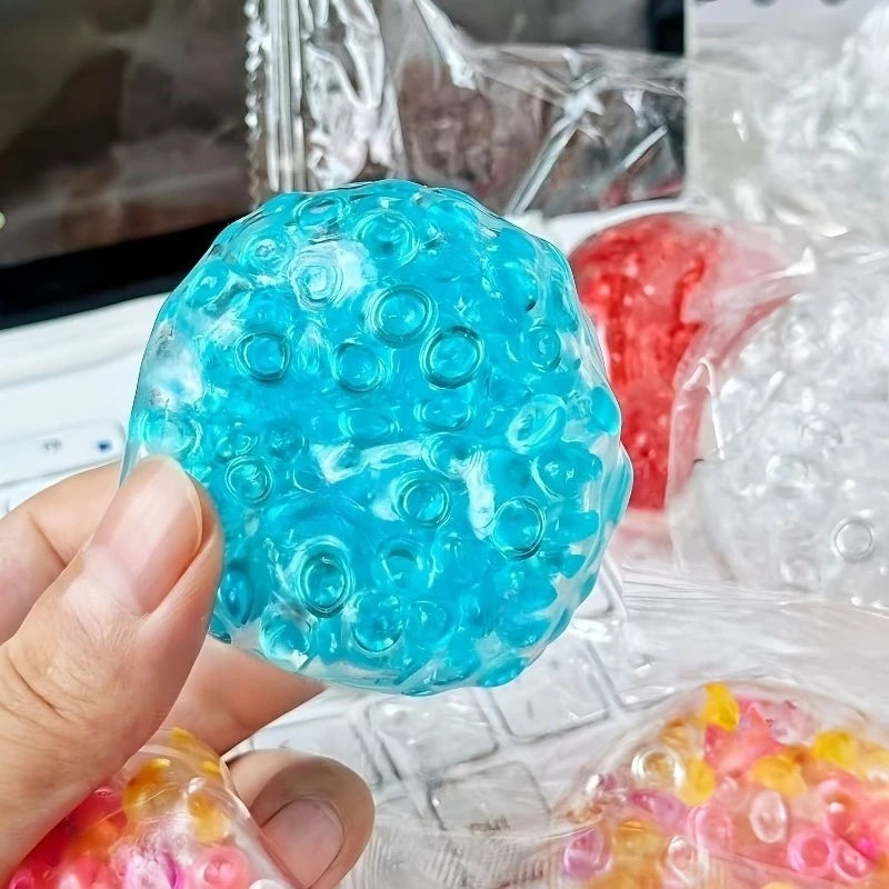 Ice Beads Squishy Balls – Slow Rebound Squeeze Fidget Toy