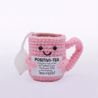 Custom Crochet Dolls Handmade Pocket Hug Animal Positive Plant Bespoke Unique Knitted Doll Plush Toy Gift for The One I Love