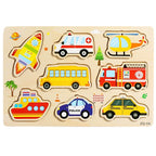 Wooden Montessori Puzzle – Baby Learning Board