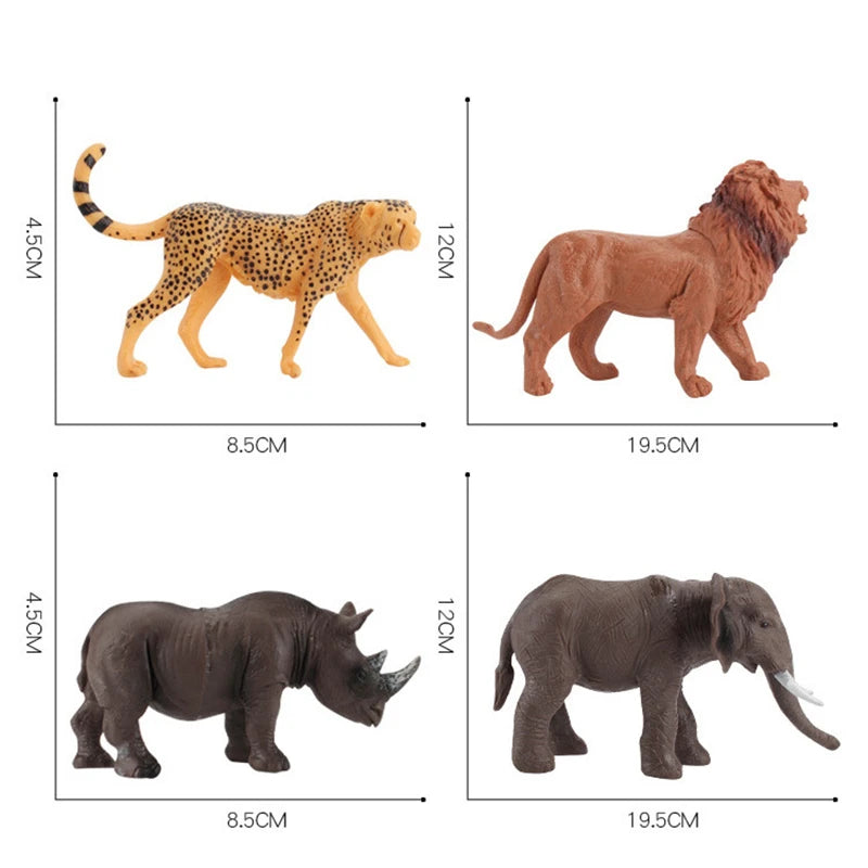 Dinosaur Action Figure – PVC Dinosaur Model Toy for Display