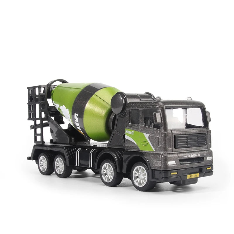1/50 Model Car Bulldozer Truck Excavator Crane Forklift Construction Engineering Vehicle Toys for Boys Children Educational Toys