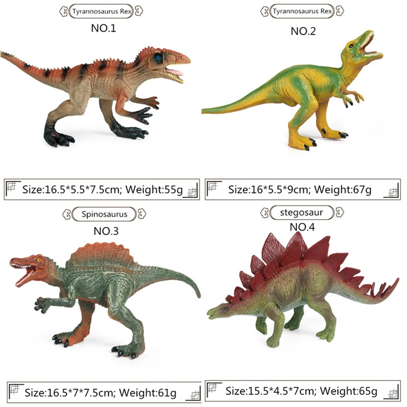 Dinosaur Action Figure – PVC Dinosaur Model Toy for Display