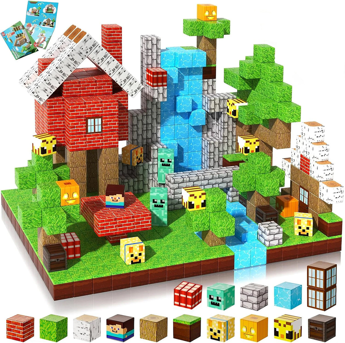 Magnetic Building Blocks – Creative House Set