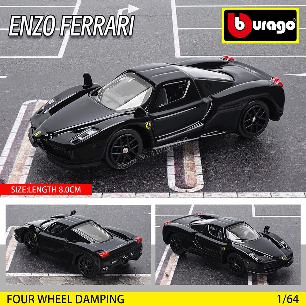 Diecast Car – 1:64 Metal Pull-Back Toy