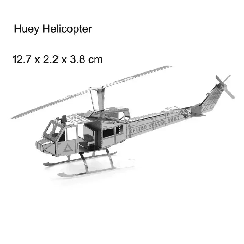 3D Metal Puzzle – Military Model Kit