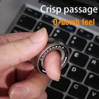 Magnetic Spinner Ring – Metal Fidget Toy for Stress Relief