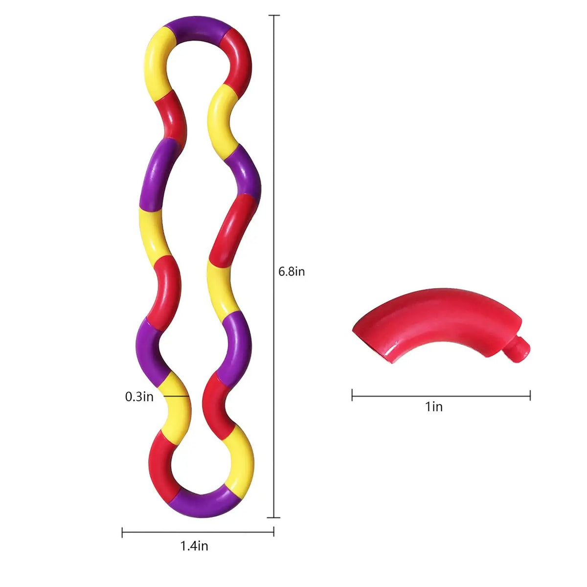 Deformable Rope Puzzle – Twist Knot Fidget Toy for Creative Play