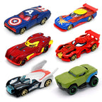Superhero Diecast Car – Mini Hero Vehicle for Display & Play