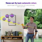 Flying Ball Toy with LED Lights, Boomerang Spinner & Remote Control
