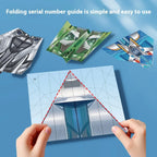 Paper Airplane Origami Kit – 36-Piece DIY Folding Set