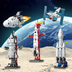 Space Rocket Building Blocks – Manned Spacecraft Model Kit